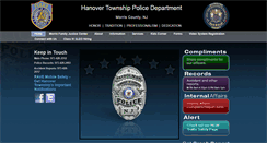 Desktop Screenshot of hanoverpolice.com