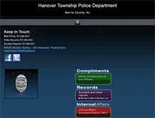 Tablet Screenshot of hanoverpolice.com
