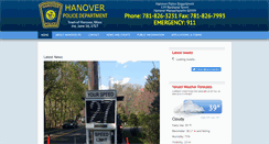 Desktop Screenshot of hanoverpolice.org